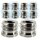 10x Adapter 1/4 auf 3/8 Zoll Kamera Schraubadapter Mikrofonständeradapter Stativgewindeadapter Gewindeadapter Schraube Gewinde 1/4" 3/8" 10 Stück