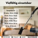 Rohr Staubsauger Bodendüse Schlauch Griff kompatibel mit Miele S8 S8000 C3 Complete & C3 Compact z.B. S8330 S8340 S8390 83790 C3 EcoLine Cat&Dog PowerLine Silence Ersatzteile Kombidüse SBD