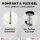 Handy Stativ mit Selbstauslöser Bluetooth Fernbedienung Smartphone Tripod klein Kamerastativ
