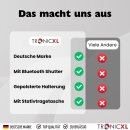 Handy Stativ mit Fernbedienung für iPhone Smartphone Halterung Auslöser Bluetooth Tisch Reise