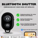 Smartphone Stativ 114cm mit Fernbedienung Handy Halterung für Apple iPhone Samsung Xiaomi Google Tripod