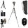 Smartphone Stativ 114cm mit Fernbedienung Handy Halterung für Apple iPhone Samsung Xiaomi Google Tripod