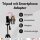 Smartphone Stativ 114cm mit Fernbedienung Handy Halterung für Apple iPhone Samsung Xiaomi Google Tripod