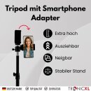 Handystativ groß mit Fernbedienung Bluetooth...