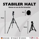 TronicXL Smartphone Stativ für Apple Magsafe Magnet iPhone Samsung Xiaomi Google Tripod magnetische Halterung Foto Video Tischstativ