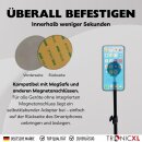 Handy Stativ mit Bluetooth Fernbedienung für Apple Magsafe magnetische Handyhalterung 210cm Bodenständer groß