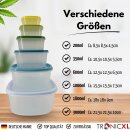 6 Stück 62% Kräuter Dose Grow Aufbewahrungsdose für Boveda + 6x Pack Größe 4 Ernte Dosen Behälter Vorratsdose