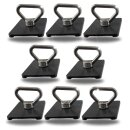 8 Zurrösen + Platten Set Ladungssicherung für...