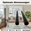 Staubsaugerrohr 35mm Rohr für AquaVac Boxter Excell Serie Synchro 2x 0,5m Verlängerungsrohr Saugrohr Verlängerung Kunststoff DN35 Nassauger Nass- und Trockensauger