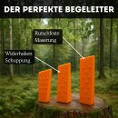 Spaltaxt Set für Holz Forst Axt Beil Keile I Kurzes Spaltbeil 600g Axt + Lange Fällaxt 2000g + Fällkeile I Profi Spaltaxt mit Keilen für Forstbedarf, Camping & Outdoor, Feuerholz
