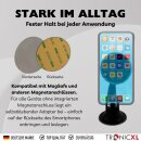 Saugnapf Handy Halterung für Magsafe magnetische Smartphone Halterung für Auto Scheibe Badezimmer
