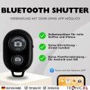 Saugnapf Handy Halterung mit Fernbedienung für Magsafe magnetische Smartphone Stativ Halterung für Auto Scheibe Badezimmer Spiegel Selfie Foto Video