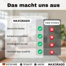 Rohr Düse Aufsatz 6-tlg Ersatzteile Set 35mm für Siemens Kärcher Hilti Eibenstock Festool Metabo Panasonic Samsung Moulinex Bosch Verlängerung Saugrohr Kunststoff