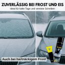 Enteiser Spray + Eiskratzer Set für Auto, LKW & Wohnmobil  Scheibenenteiser gegen EIS & Frost, schnelle Enteisung ohne Rückstände, lackfreundlich & Winterfest, klare Sicht in Sekunden