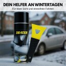 Auto Winter Set 2x Eiskratzer + Enteiser Spray Enteisung Windschutzscheiben Scheibe PKW LKW