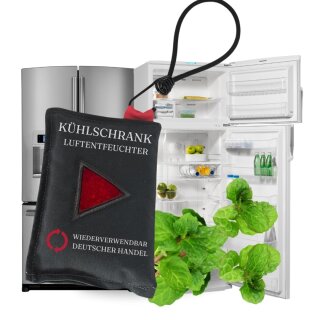 Kühlschrank Luftentfeuchter mit Hänger Feuchtigkeitsabsorber Kissen wiederverwendbar - Zubehör Kondenswasser Stop Entfeuchterbeutel Luft Entfeuchter Granulat kompatibel mit AEG Bosch Miele