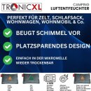 Camping Luftentfeuchter mit Hänger für Zelt Caravan Schlafsack Feuchtigkeitsabsorber wiederverwendbar - Zubehör Kondenswasser Stop Luft Entfeuchter Feuchtigkeit vermeiden