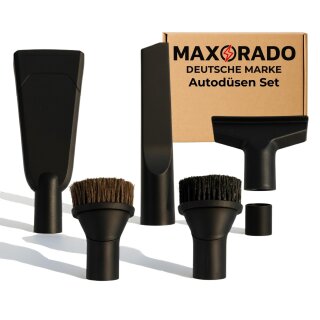 Komfort Auto Staubsauger Düsen Set kompatibel mit Bosch Siemens Miele Kärcher Einhell Numatic Severin Dirt Devil Rowenta