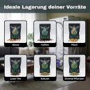 6 x 30G Terpenen Tüte Beutel zur Aufbewahrung von Kräutern Grow Ernte Zubehör I Geruchsdicht Wiederverwendbare Aroma- & Aufbewahrungsbeutel mit Feuchtigkeitsregulierung 58% 62%