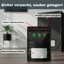 12 x 30G Terpenen Tüte Beutel zur Aufbewahrung von Kräutern Grow Ernte Zubehör I Geruchsdicht Wiederverwendbare Aroma- & Aufbewahrungsbeutel