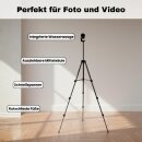 Hohes 135cm Handystativ mit Magnet Halterung magnetische...