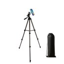 Hohes 135cm Handystativ mit Magnet Halterung magnetische Handy Smartphone Halterung passend für Apple iPhone Google Pixel Samsung Galaxy I Höhenverstellbar Tripod Kamerastativ