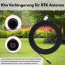 Wandhalterung + Verlängerungskabel passend für Segway Navimow Antenne 10m Zubehör Mähroboter i105E i108E H500E-VF H800E-VF H1500E-VF H3000E-VF
