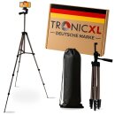 TronicXL Smartphone Stativ mit Tasche 138cm groß I...