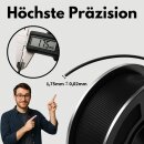 10kg passend für Bambu Lab Refill Filament PETG-HF I 10x 1kg Spule 3D Drucker kompatibel mit Bambulab Leerspule Mit Notch für AMS AMS2 P2S, H2D, H2S, X1C, P1S, A1, P1P, A1 mini Weiss