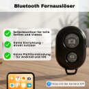TronicXL Handystativ Stativ mit Fernbedienung & Tasche I Tripod für Smartphone Handy mit Selbstauslöser Wasserwaage passend für Apple iPhone Höhenverstellbar