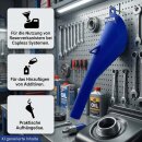 Benzin Einfülltrichter Trichter Zum Betanken von Benzin PKWs kompatibel mit Cap-Less System ohne Tankdeckel