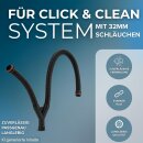 ULROAD PRO Y-Schlauch-Staubanschluss Set passend für Bosch Click and Clean für Kreissäge Zubehör Tischkreissägen Schleifgeräte Absaugung