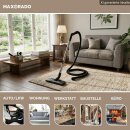 1,5m Set Ersatzteile Staubsauger Düse Rohr Schlauch Griff passend für Masko (z. B. K-606S) Hecht (z. B. 8360, 8380, 8212, 8314) Top Craft (Aldi) Lux (Obi) Workzone Nilco