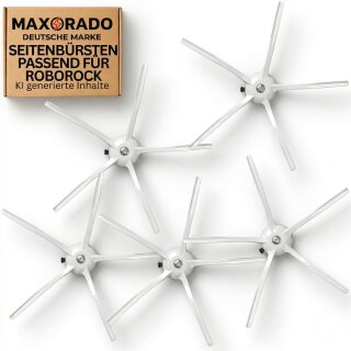 Seitenbürsten Zubehör passend für Roborock S4 S5 MAX S6 Pure E2 E3 E4 E5 Q5 Xiaomi C1