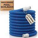 5,5m Schlauch für Pool Bodensauger 38mm Saugschlauch...