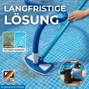 Poolbürste Poolsauger mit Teleskopstange 5,5m Schlauch für Skimmer Filteranlage Pumpe 38mm