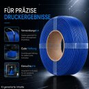 1kg Refill Filament PETG-HF BLAU passend für Bambu Lab 3D Drucker kompatibel mit Bambulab Leerspule (Mit Notch) AMS AMS2 P2S, H2D, H2S, X1C, P1S, A1, P1P, A1 mini