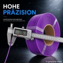 1kg Refill Filament PETG-HF LILA passend für Bambu Lab 3D Drucker kompatibel mit Bambulab Leerspule (Mit Notch) AMS AMS2 P2S, H2D, H2S, X1C, P1S, A1, P1P, A1 mini (Lila)