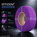 1kg Refill Filament PETG-HF LILA passend für Bambu Lab 3D Drucker kompatibel mit Bambulab Leerspule (Mit Notch) AMS AMS2 P2S, H2D, H2S, X1C, P1S, A1, P1P, A1 mini (Lila)