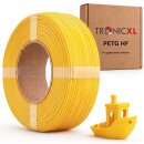 1kg Refill Filament PETG-HF GELB passend für Bambu Lab 3D Drucker kompatibel mit Bambulab Leerspule (Mit Notch) AMS AMS2 P2S, H2D, H2S, X1C, P1S, A1, P1P, A1 mini (Gelb)