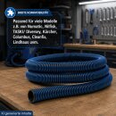 1,8m Staubsaugerschlauch blau Antistatisch 32mm Innen 38mm Aussen