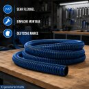 1,8m Staubsaugerschlauch blau Antistatisch 32mm Innen 38mm Aussen