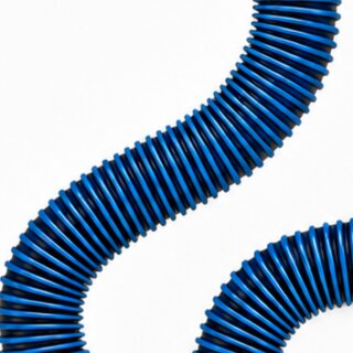 15m Staubsaugerschlauch blau Antistatisch 32mm Innen 38mm Aussen