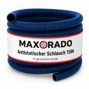 15m Staubsaugerschlauch blau Antistatisch 32mm Innen 38mm...