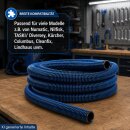 15m Staubsaugerschlauch blau Antistatisch 32mm Innen 38mm Aussen