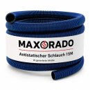 15m Staubsaugerschlauch blau Antistatisch 32mm Innen 38mm Aussen