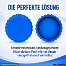 2 Winterverschluss passend für Intex Bestway Pool Pools Winter Kappe