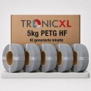 5kg PETG-HF Filmanent GRAU Refill PET-G passend für...