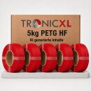 5kg Refill Filament PETG-HF ROT passend für Bambu...