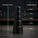XL Werkzeugmuffe 22-50mm Staubsauger Adapter Reduzierstück Schlauchadapter